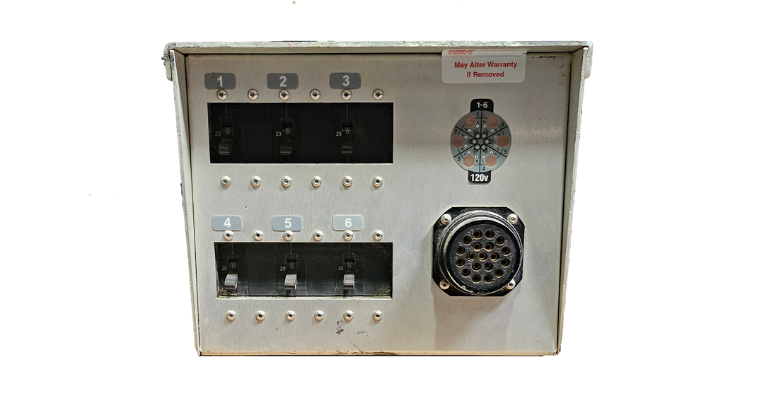 AC POWER 120V SOCAPEX LUNCH BOX