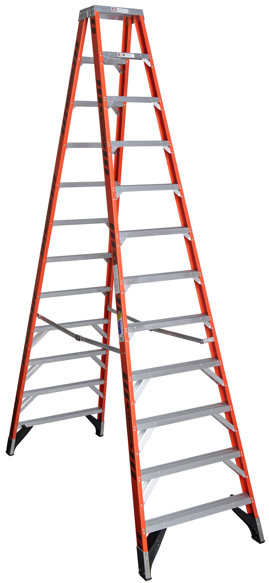 12' STEP LADDER DOUBLE SIDE
