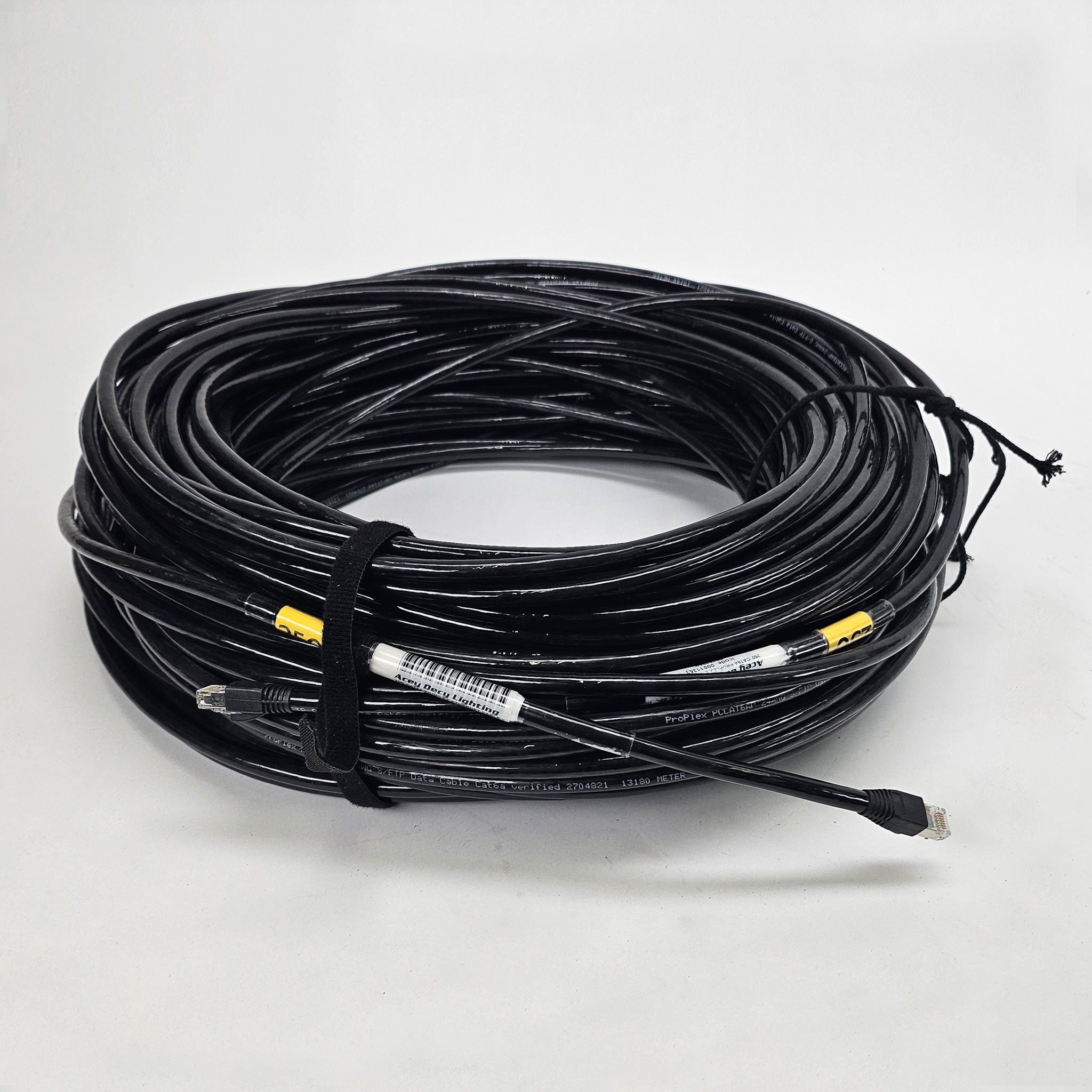 300' CAT6A PROPLEX ETHERNET CABLE W/RJ-45 – Acey Decy Lighting