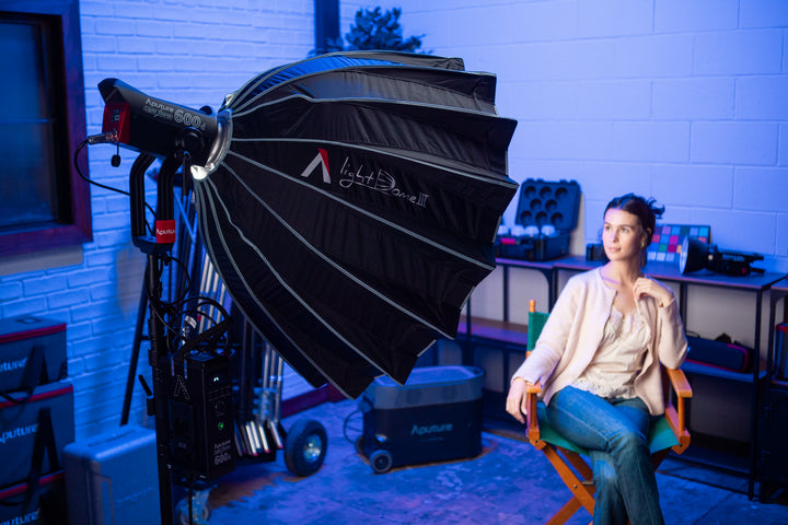 APUTURE LIGHT DOME III W/ FOLDING RING COMPLETE