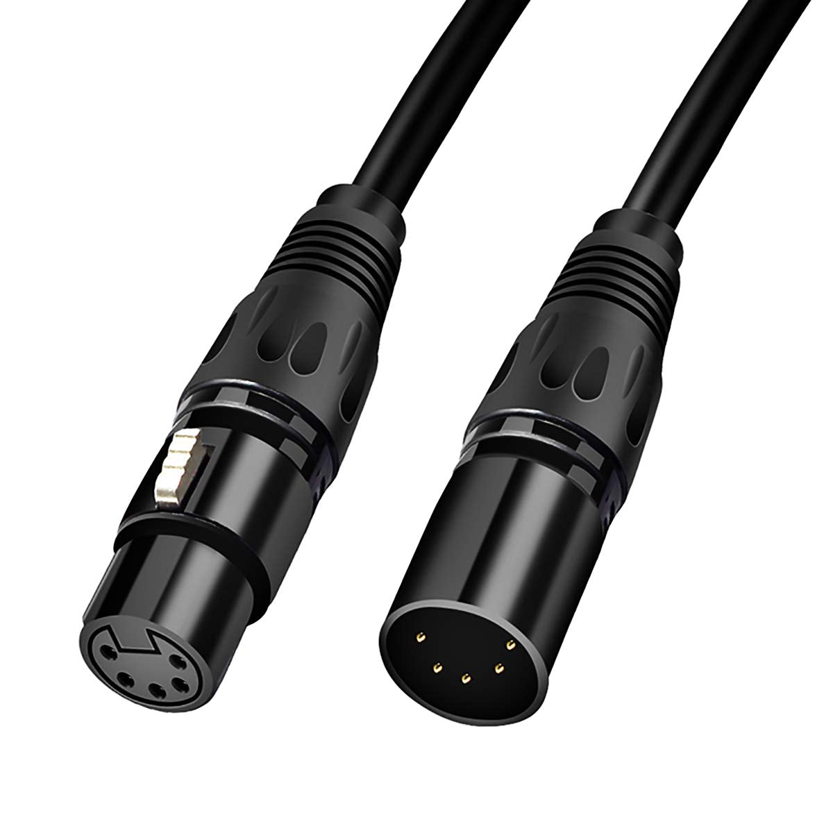 5' DMX CABLE 5-PIN XLR – Acey Decy Lighting