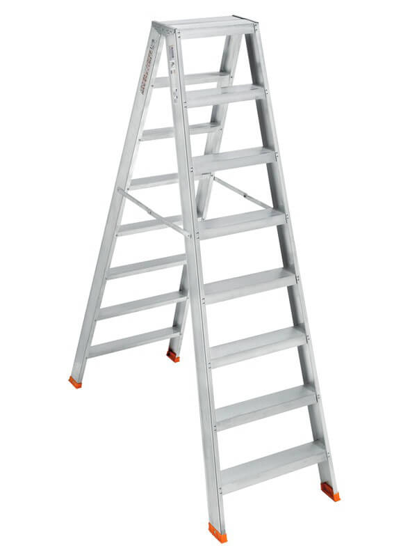 8' STEP LADDER DOUBLE SIDE – Acey Decy Lighting