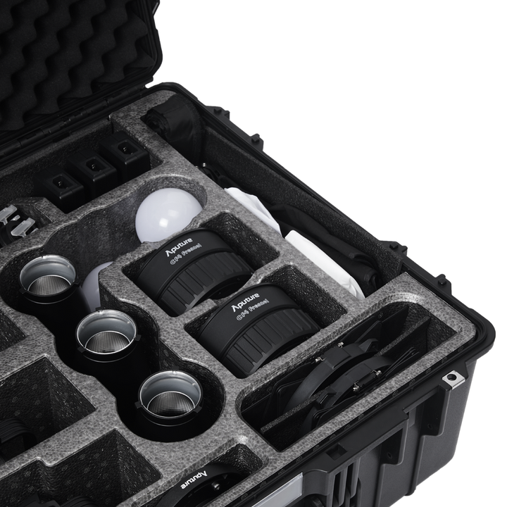 APUTURE STORM 80C 3-LIGHT KIT COMPLETE