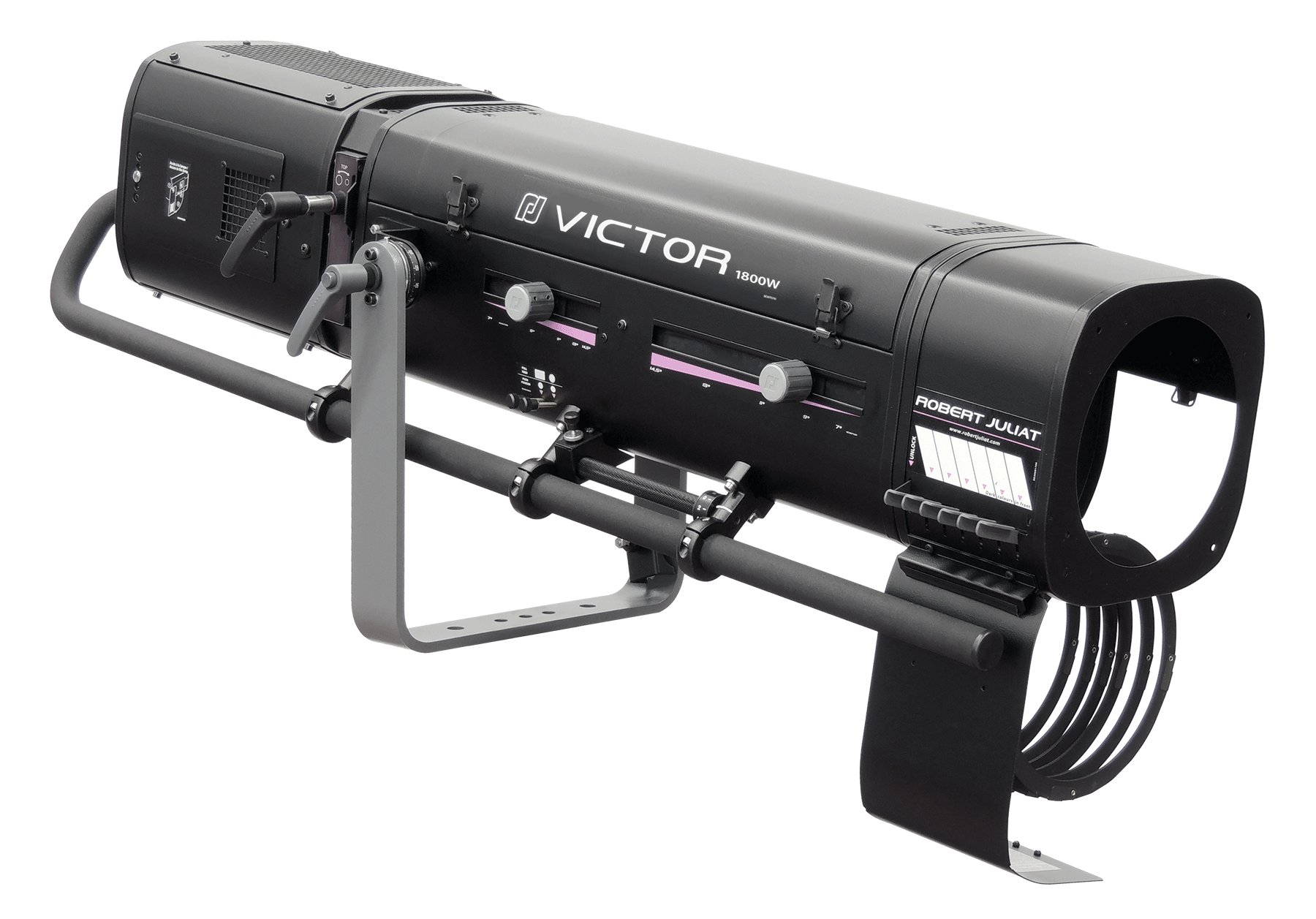 VICTOR 1800W HMI FOLLOWSPOT (R.J.) COMPL – Acey Decy Lighting