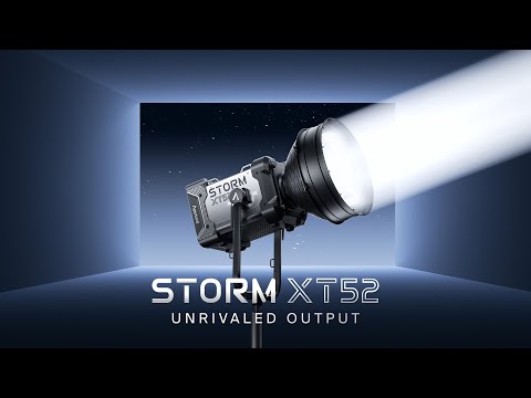APUTURE STORM XT52 LED FIXTURE COMPLETE